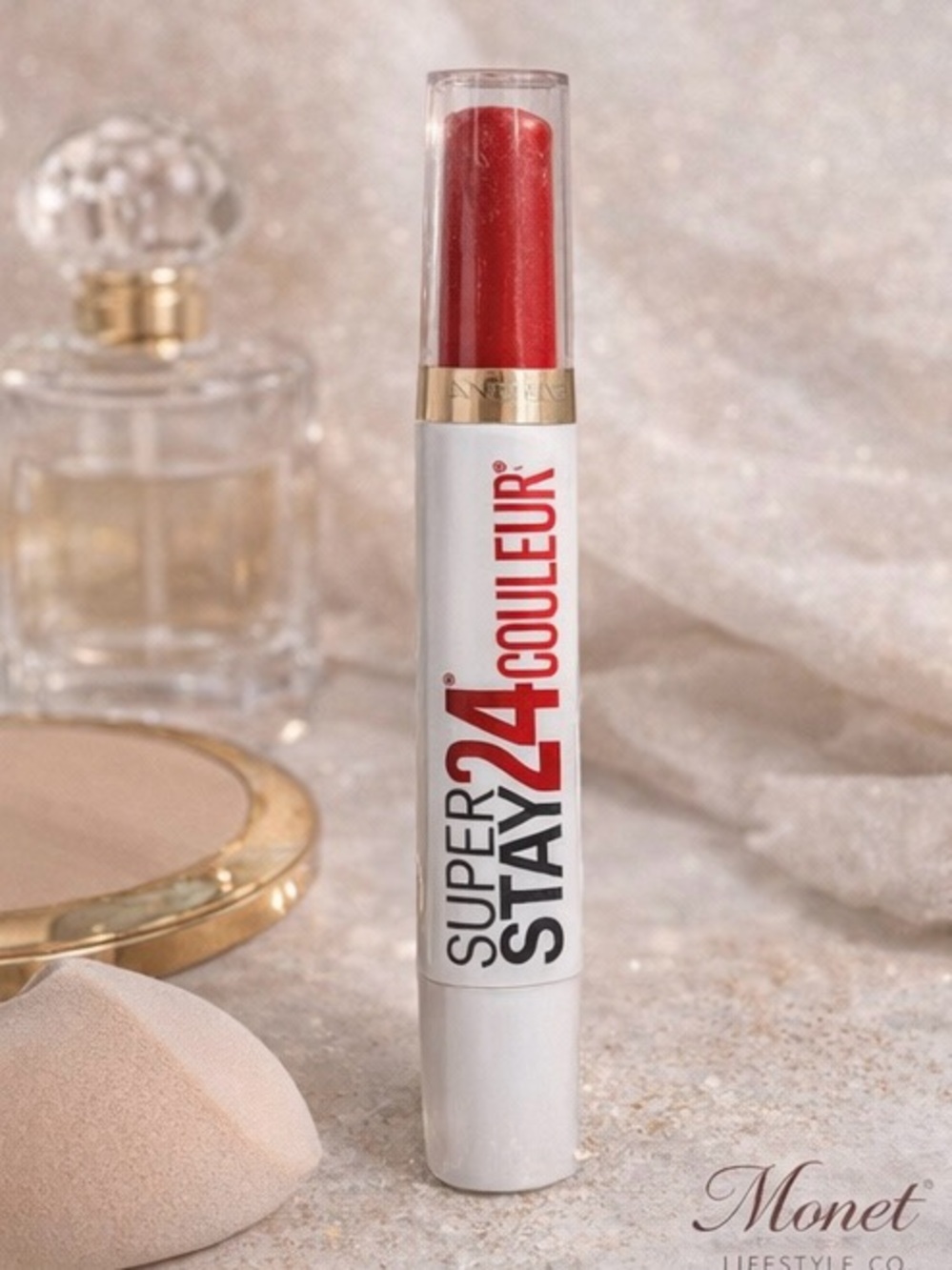 NWT Maybelline SuperStay 24 Color Lipstick • Longwear Liquid Lip • Red